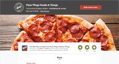 Desktop Screenshot of pizzawingssteaksthings.com