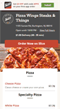 Mobile Screenshot of pizzawingssteaksthings.com